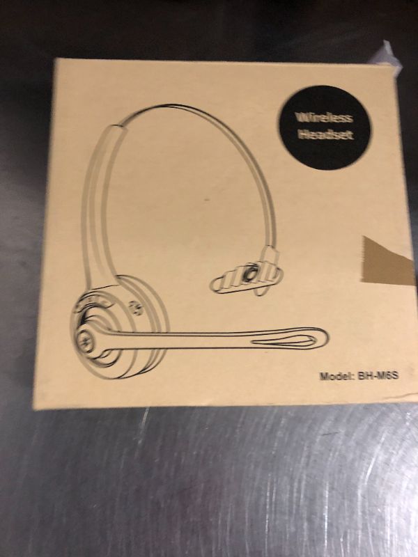 Photo 1 of BlueFire Wireless Headphones, Pro Trucker Headset, Wireless Over Head Earpiece, On Ear Car Headphones with Microphone for Truck Driver, Phones, Skype, Call Center, Office