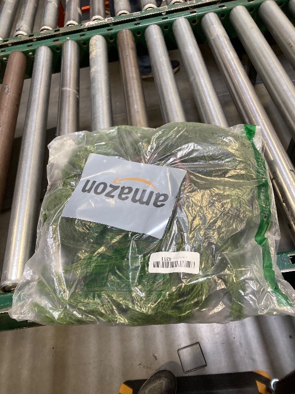 Photo 1 of 6 Ft Realistic Christmas Garland,Natural Droopy,Soft Bendable Lifelike Cedar Garlands for Outdoor Decorations,Home Decor Thanksgiving Indoor