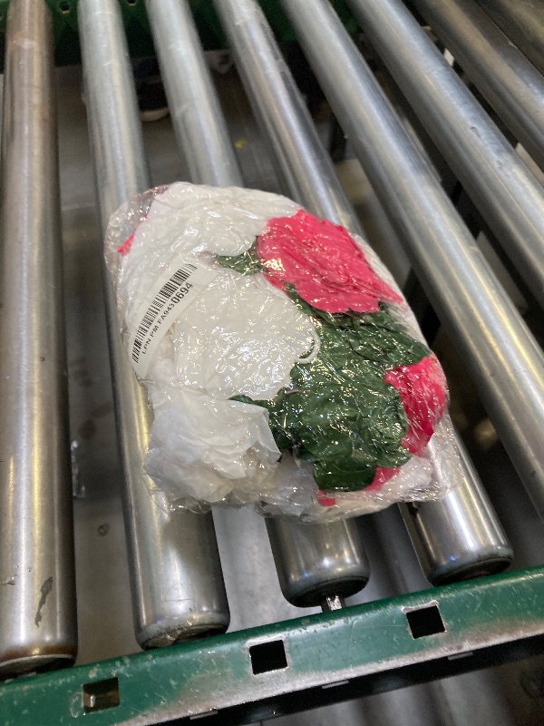 Photo 1 of 5 Pcs Diwali Decorations 30 Inch Artificial Jasmine Garlands Toran Bandhanwar with Lotus Buds Traditional Indian Hanging Decoration for Puja Diwali Wedding Housewarming (Elegant Color)