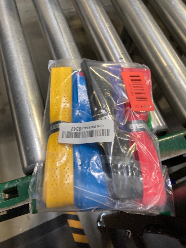 Photo 1 of Senston New Rackets Grip Anti Slip Perforated Super Absorbent Tennis Overgrip Badminton Overgrip Pickleball Overgrip 5 Pack.