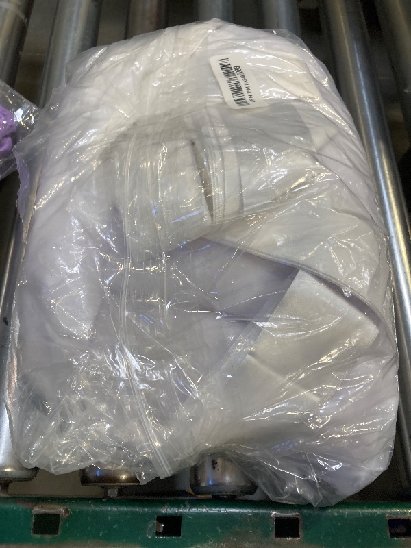 Photo 1 of 10 Pack 10ft Pure White Chiffon Table Runners Wedding Table Runner Sheer Romantic Tulle Table Runner for Christmas Wedding Bridal Tea Party Baby Shower Birthday Party Table Decorations(120 x 12 in)