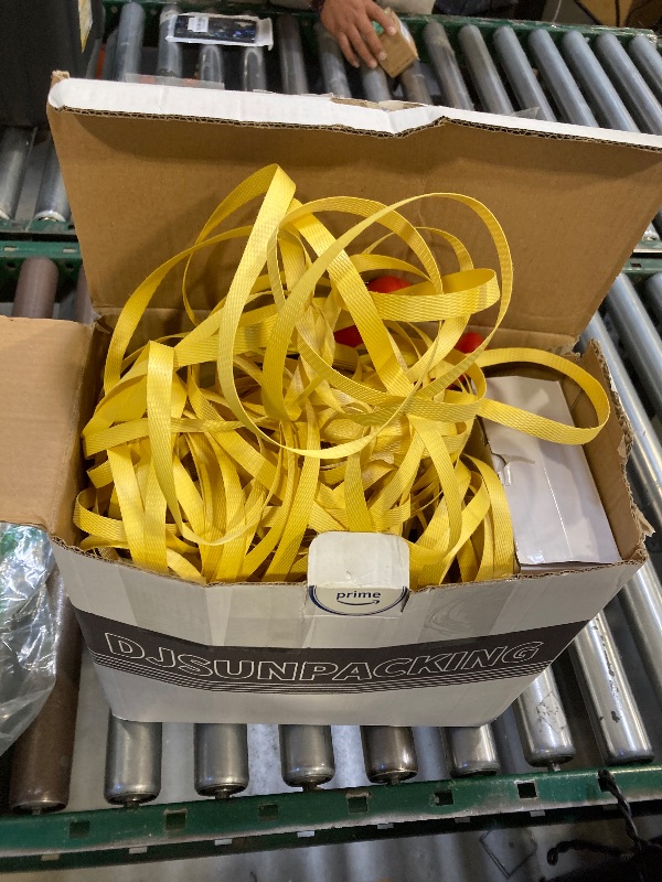 Photo 1 of Poly Banding Packaging Pallet Strapping Kit with Heavy Duty Strapping Tensioner Tool, Banding Sealer Tool, 1/2" Wide x 984' Length PP Strapping Roll, 100 Metal Seals for Packing and Shipping