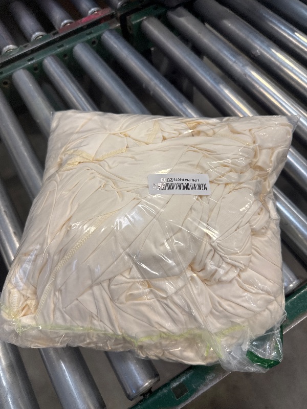 Photo 1 of 20x10ft Wrinkle Free Ivory Backdrop Curtain for Parties Soft Fabric Drapes Wedding Ivory Curtain Backdrop for Birthday Party Decorations Background for Photography 5x10ft,4 Panels