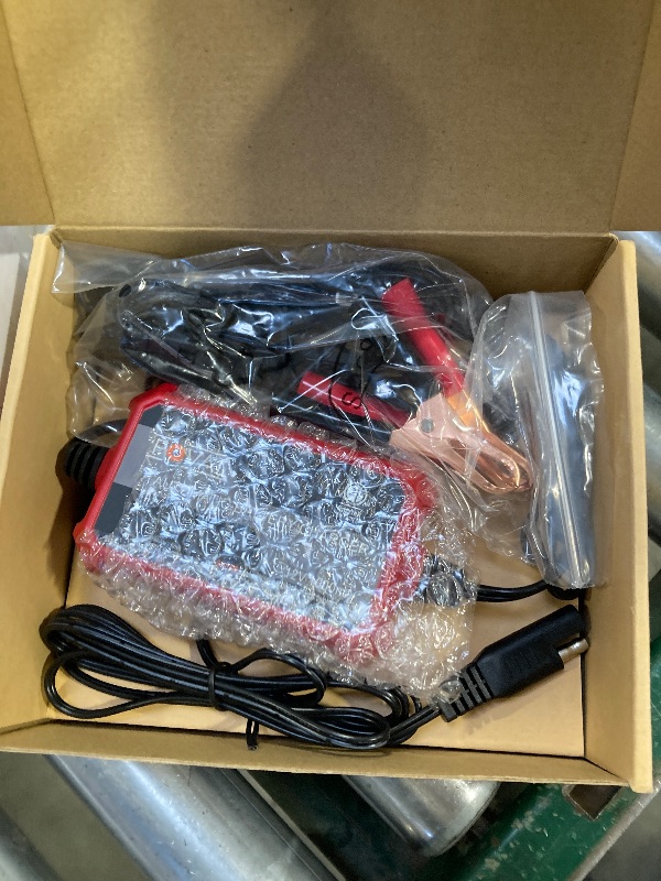 Photo 1 of [2-Pack] FOVAL Fully Automatic Trickle Charger, 1000mA 12V Smart car Battery Charger, Battery Maintainer, Float Charger for Motorcycle Car Lawn Mower Boat SLA ATV Wet Gel Cell Lead Acid Batteries