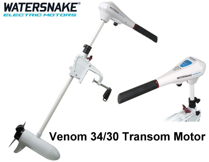 Photo 1 of  Watersnake Venom 34/30 Saltwater Transom Mount Trolling Motor
