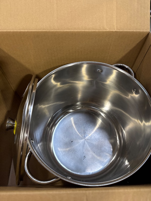 Photo 1 of Stainless Steel Stock Pot with  Lid