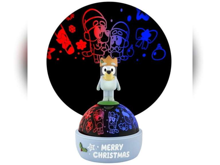 Photo 1 of Christmas Blue Lightshow Projector Light Shadow Lights Bluey w/ Topper 6.299 in x 6.29 in x 9.48 in 0.97 lb 22