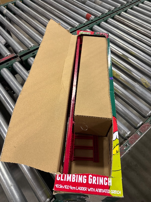 Photo 1 of 40" Animated Super Climbing Grinch Decoration
