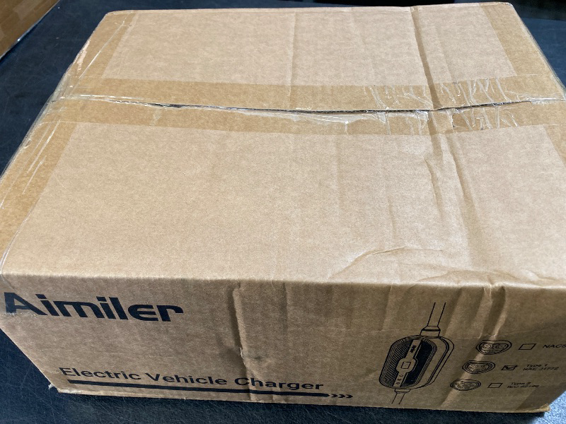 Photo 1 of AIMILER Level 2 Electric Vehicle (EV) Charger(WIFI APP/Plug-play), 32A, 25ft Cable ETL Certified, 220V-240V NEMA 14-50P Plug EVSE w/ J1772 Connector, Portable EV Car Charging Stations for Home Level 2