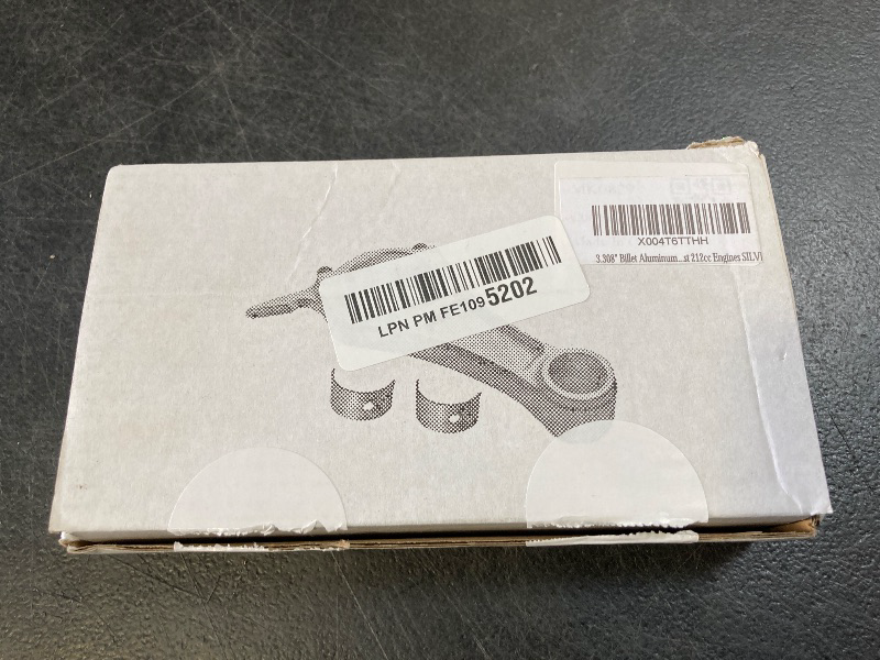 Photo 1 of 3.308" Billet Aluminum Connecting Rod For Tillotson 212cc Predator 224cc Ghost 212cc Engines SILVER