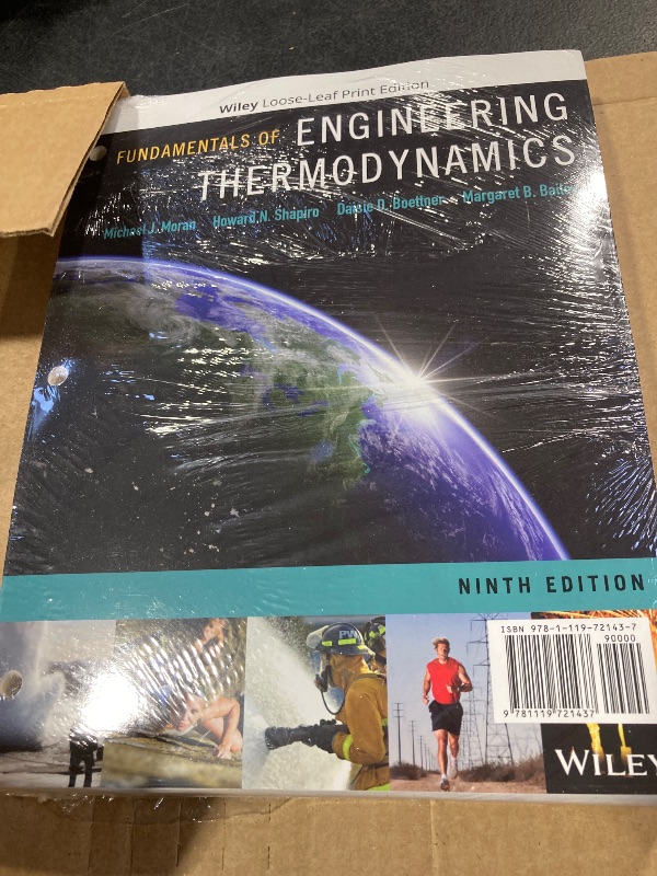 Photo 1 of Fundamentals of Engineering Thermodynamics