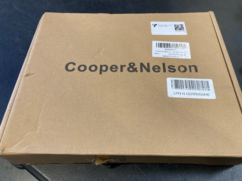 Photo 1 of Cooper & Nelson 3 Piece Men's Suit Set, 2 Button Slim Fit Suit for Men, Jacket, Vest, Pants and Tie Light Grey - SIZE 40R / M