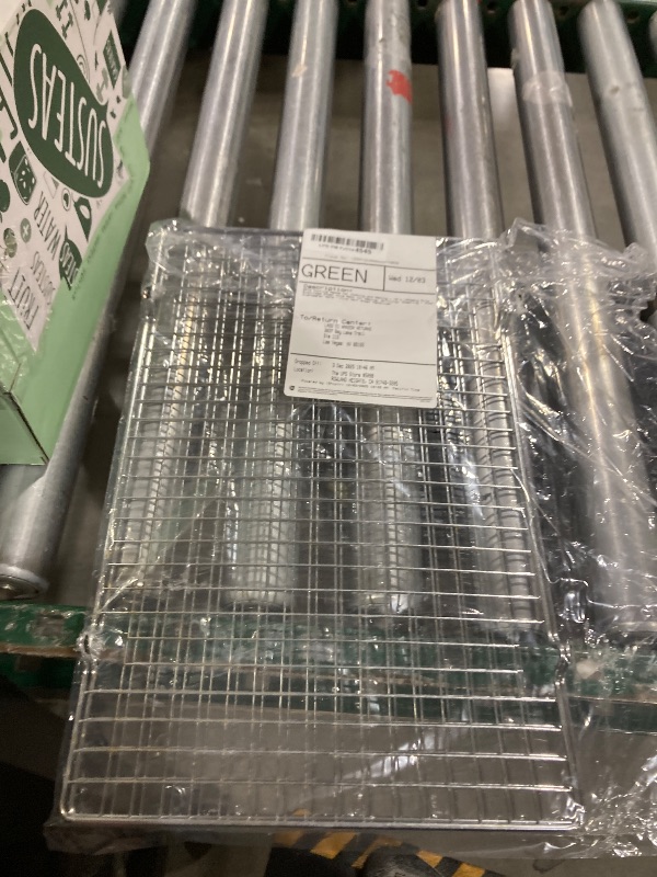 Photo 1 of 2PCS Cooling Racks for Cooking and Baking - 10" x 16"Heavy Duty Stainless Steel Wire Rack for Baking, Grilling, Roasting - Oven & Dishwasher Safe - Fits Half Sheet Pan?Silver?