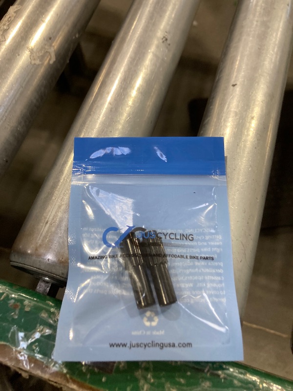 Photo 1 of Juscycling Mini Inline Bicycle Cable Adjusters w/ End Caps - 2 pcs/ Bag, 3 Colors Option (Black)