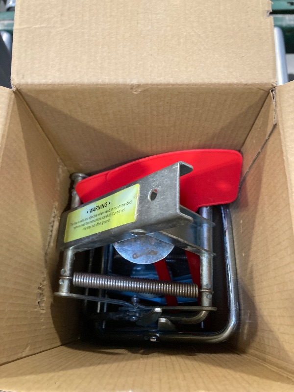 Photo 1 of 2 Pack Mole Traps,Galvanized Steel Scissor Trap,Reusable Mole Trap Killer,Easy Set Mole Eliminator Trap for Lawns