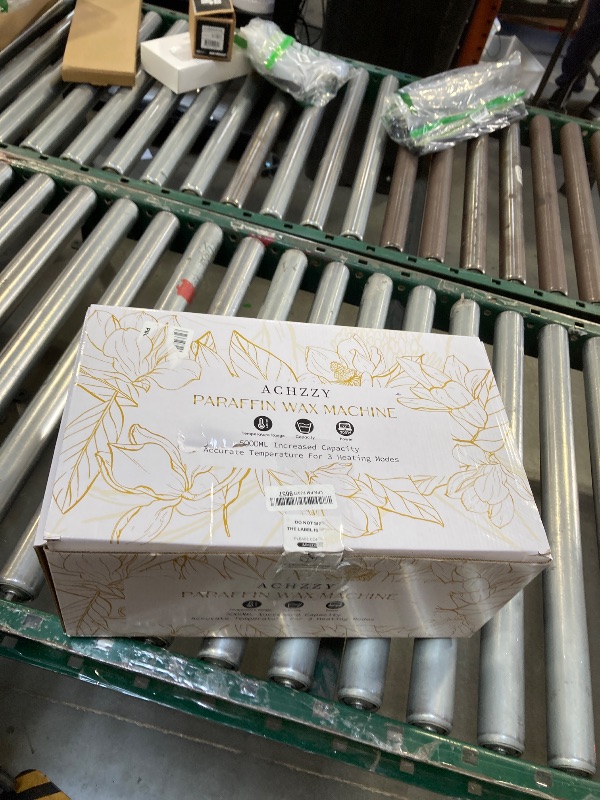 Photo 1 of Achzzy Paraffin Wax Machine for Hands and Feet, 5000ml Professional Wax Warmer with Temperature Control, Smart Heating, Stainless Steel Inner Pot, Moisturizing Hot Wax Bath with Refills for Skincare