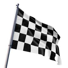 Photo 1 of 3x5 foot Checkered Flag - Black and White Racing Flag