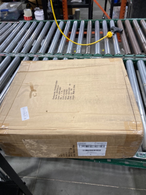 Photo 1 of ABCPET Floor to Ceiling Cat Tree, Cat Tower with Adjustable Height 98-110 Inches, 5 Tiers Tall Cat Tree Floor to Ceiling with Cozy Bed,Platforms, Sisal Scratching Posts for Large Cats, Gray