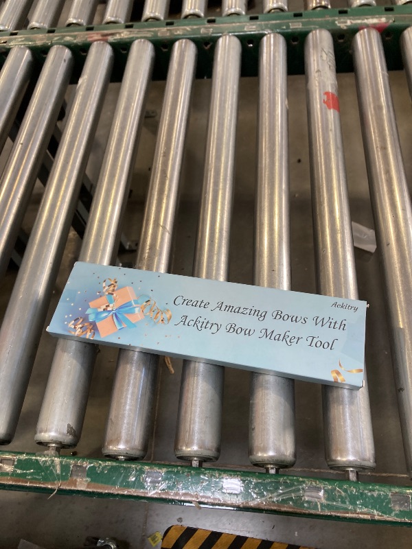 Photo 1 of Ackitry 4-in-1 Multipurpose Bow Maker for Ribbon for Wreaths Wooden Double Sided Bow Making Tool with 2 Bundles Twist Ties for Making Bows, DIY Crafts Bows Party Decorations Holiday Wreaths