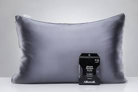 Photo 1 of Allswell Dream Restore Silk Pillow Protector with Zipper Closing