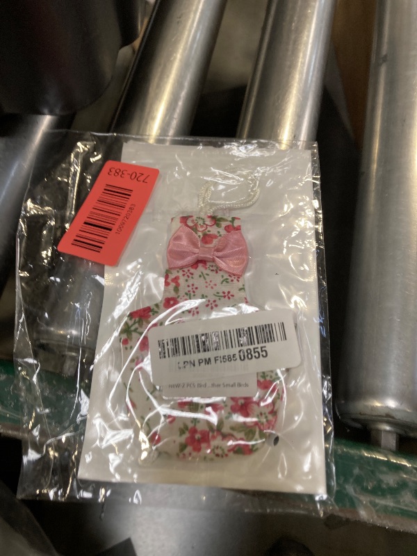 Photo 1 of 2 PCS Bird Diapers Flight Suite with Waterproof Inner Layer Pink&Balck Urine Wet Suit for Other Small Birds