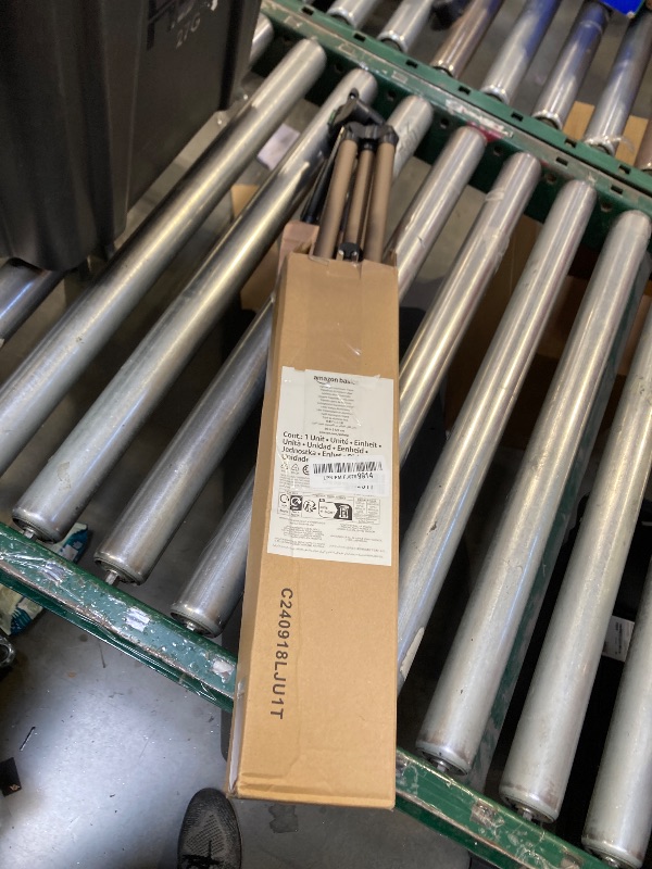 Photo 1 of Amazon Basics 50-inch Lightweight Portable Camera Mount Tripod Stand with Bag, for Travel Photography, Champagne