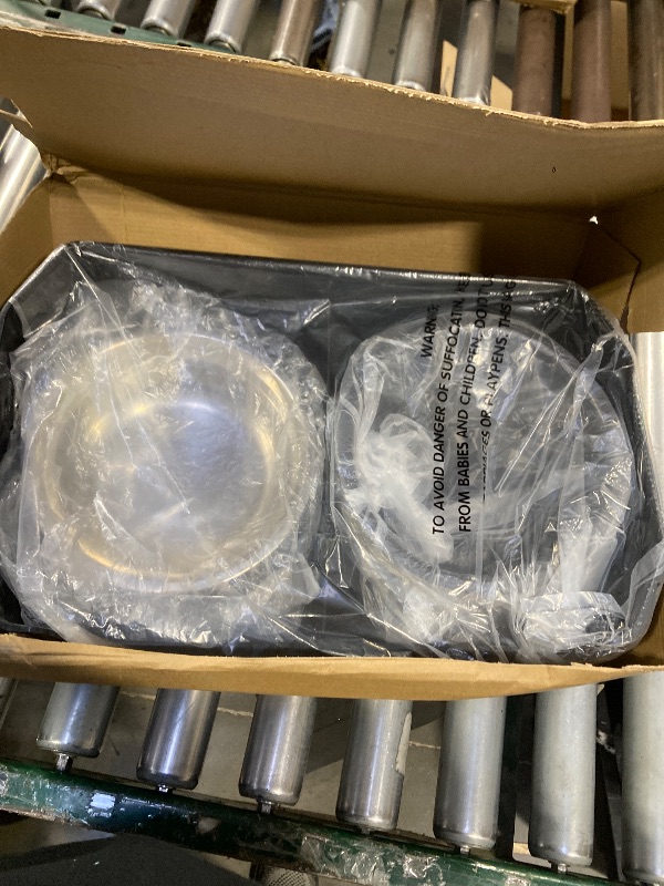 Photo 1 of 4-in-1 Elevated Slow Feeder Dog Bowls, 4 Height Adjustable Mess Proof Raised Dog Bowl Stand with No Spill Water Bowl, Stainless Steel Doggy Food Dish & Slow Feeder for Large Medium Small Pets