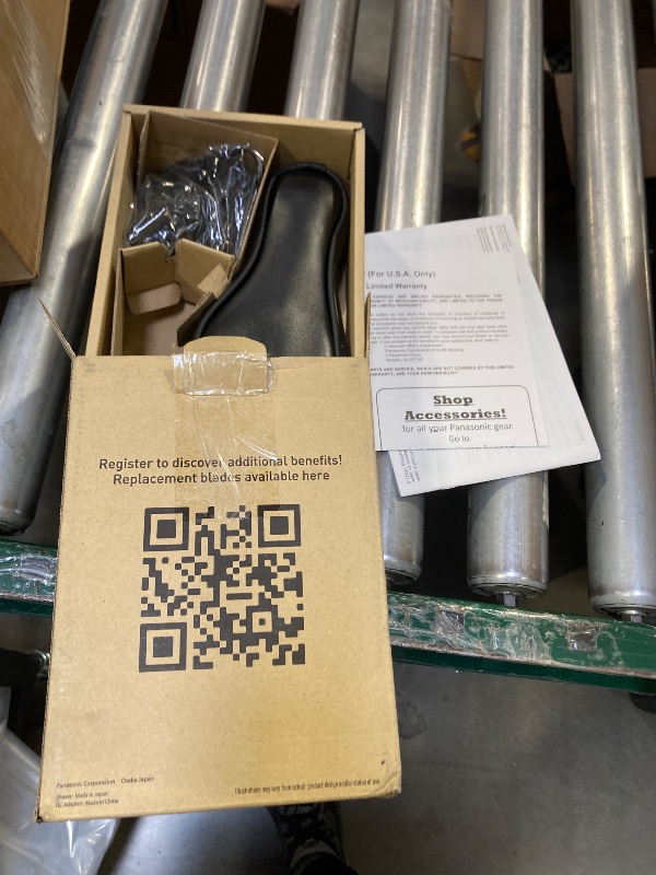 Photo 1 of Panasonic ARC5 Electric Razor for Men with Pop-up Trimmer, Wet Dry 5-Blade Electric Shaver with Intelligent Shave Sensor and 16D Flexible Pivoting Head - ES-ALV6HA (Navy)