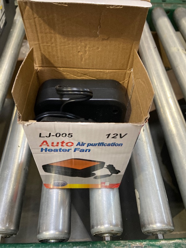 Photo 1 of 12V Car Heater,Plugs into Cigarette Lighter,200W Fast Heating Portable Car Defroster Defogger 360° Rotatable 2 in 1 Heating & Cooling