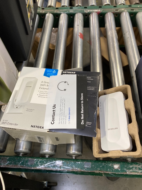 Photo 1 of NETGEAR WiFi 6 Mesh Range Extender (EAX14) - Add up to 1,500 sq. ft. and up to 20 Devices with AX1800 Dual-Band Wireless Signal Booster & Repeater (up to 1.8 Gbps Speed), WPA3 Security, Smart Roaming