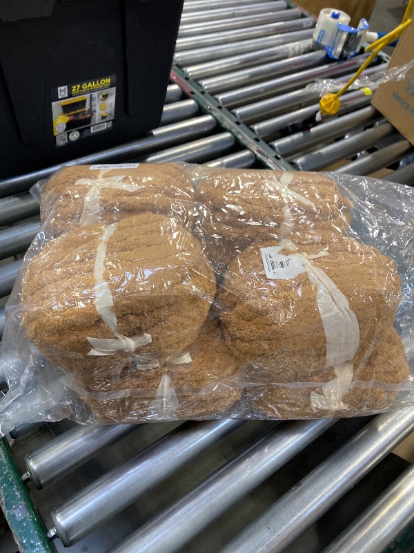 Photo 1 of 8 Pcs Chunky Yarn for Hand Knitting - Chunky Chenille Yarn for Crocheting - Fluffy Yarn for Crochet - Jumbo Yarn for Hand Knitting 28.4 yds 7.7 oz of Super Bulky Yarn (Camel Color)