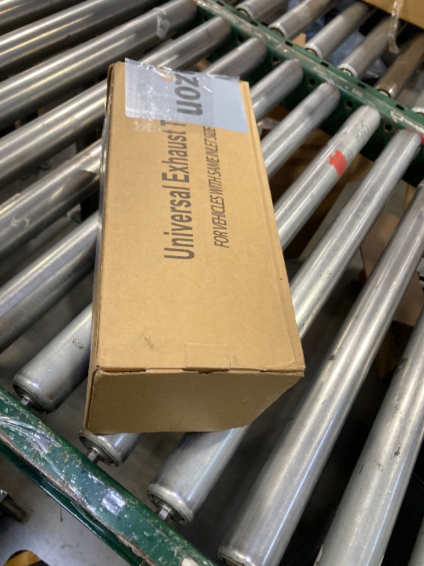 Photo 1 of A-KARCK 4 Inch Inlet Exhaust Tip, Bolt On 4" Inlet 5" Outlet 12" Long Black Coating Exhaust Tailpipe Tip, Stainless Steel Rolled Edge