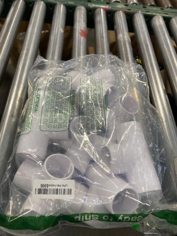 Photo 1 of 8Pack 1 1/4” PVC Fittings, 4Way Elbow PVC Fittings for Heavy Duty PVC Furniture, SCH 40 4-Way Side Outlet Tees, PVC Conner Fittings for Greenhouse Shed Pipe Fittings Tent Connection-8Pack