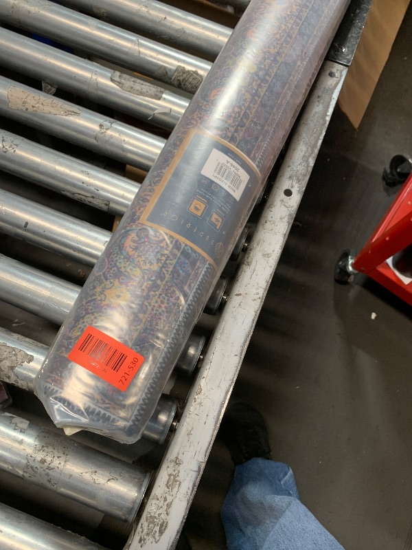 Photo 1 of Superior Modern Medallion Washable Runner Rug, Cotton Backing, Pet & Kid Friendly, Boho Rugs for Hallway, Living Room, Kitchen, Bedroom, Low Pile Area Rug, Flamingo Collection, 2' 7" x 8', Cream