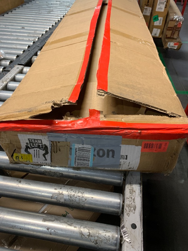 Photo 3 of GADFISH Garage Ceiling Lift Storage Rack, Easy Lifting 85" Height Overhead Garage Storage Rack for Space Saving with Safety Lock, Suitable for 16"/24" Ceiling, 350LBS Capacity