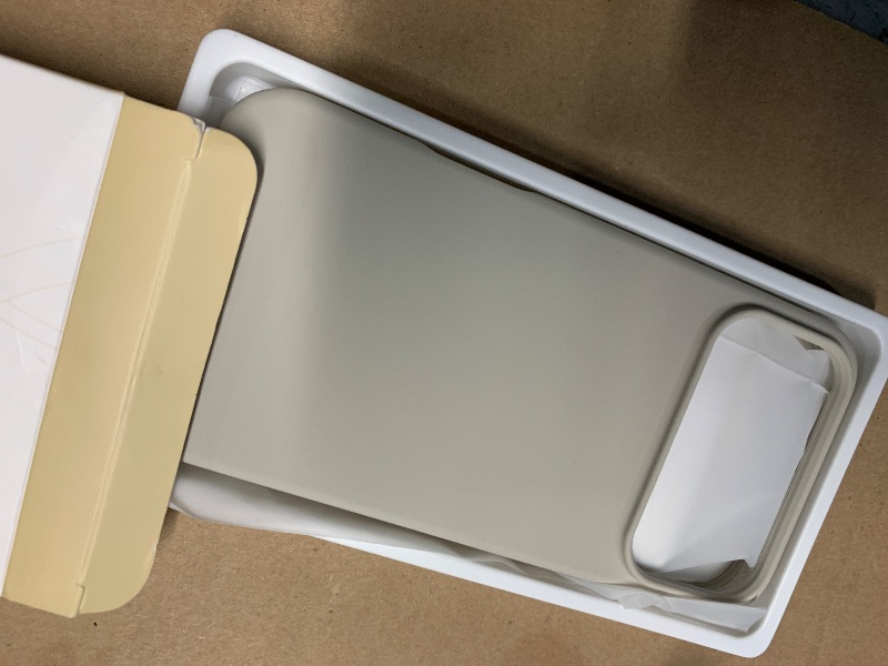 Photo 1 of ***DOES NOT INCLUDE LENSE PROTECTOR***
GONEZ Magnetic for iPhone 17 Pro Max Case, Compatible with MagSafe, [Screen Protector + Camera Lens Protector], Liquid Silicone Anti-Scratch Shockproof Protective Phone Case 6.9 inch, Stone