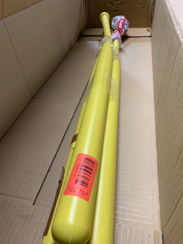 Photo 1 of ***DAMAGED - SEE NOTES/PICTURES******STOCK PHOTO FOR REFERENCE ONLY***3 PIECE BUNDLE WIFFLE Bat and Ball Combo