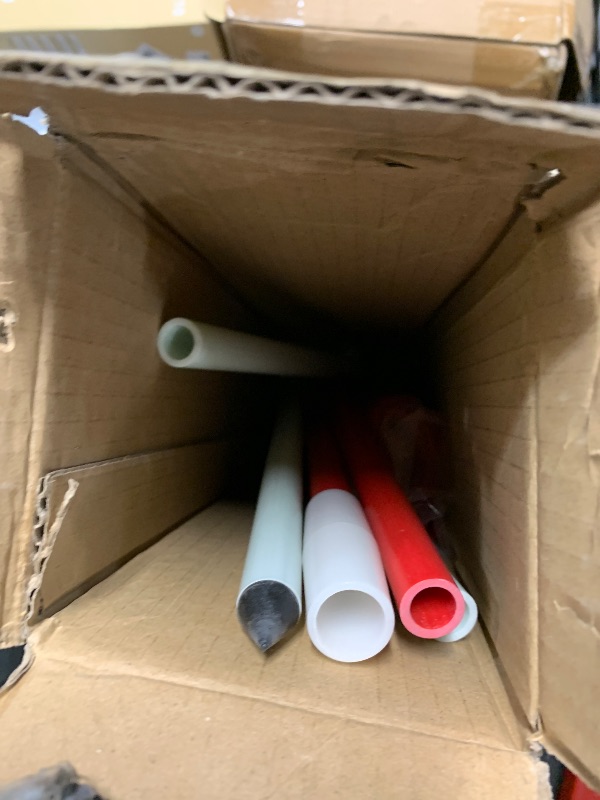 Photo 1 of (missing bottom)THIODOON Golf Flagstick 6ft Golf Flag and Cup for Yard Pro Detachable Golf Hole Cup and Flag