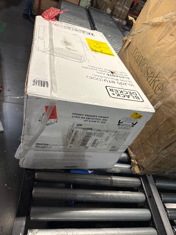 Photo 1 of ***FACTORY SEALED***BLACK+DECKER Smart Portable Air Conditioner, 14,000 BTU (10,200 BTU SACC) for Rooms up to 700 Sq. Ft., Smart Portable AC with Follow Me Remote and Window Kit, BPACT14WT, White