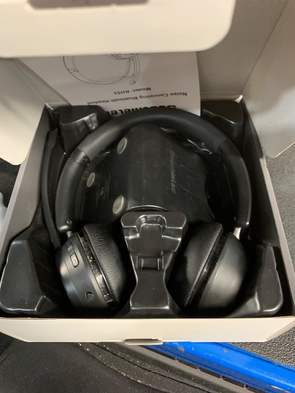 Photo 1 of (Upgraded Version) Wireless Headset, Bluetooth Headset with Noise Cancelling Microphone, Best Headphones with Mic Mute & USB Dongle for PC/Computer/Laptop/Cell Phones/Remote Work/Call Center