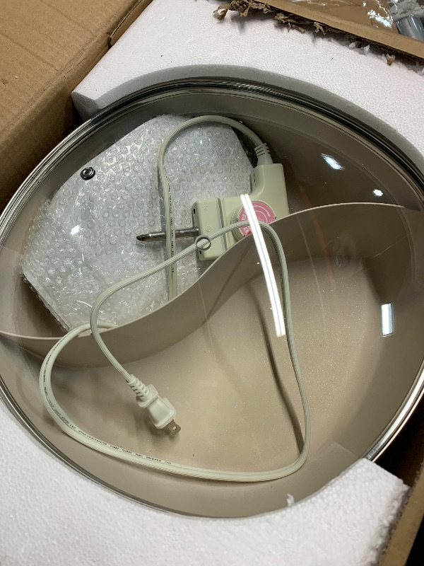 Photo 1 of (used)(see images) Hot Pot Electric Hot Pot with Divider, Large 6L Nonstick Dual-Sided Shabu Shabu Pot Dual-Flavor hotpot electric