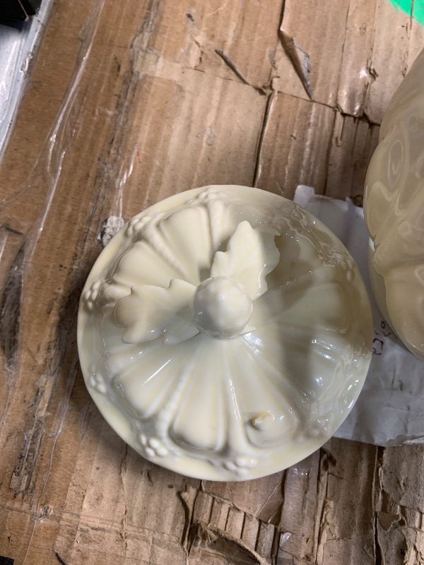 Photo 1 of ***(MINOR DAMAGE/ SEE PICS FOR DETAILS)***Cabilock Retro Coffee Pot Embossed Ceramic Teapot 9.84 Inch Vintage Design for Coffee and Tea Home Kitchen Dining