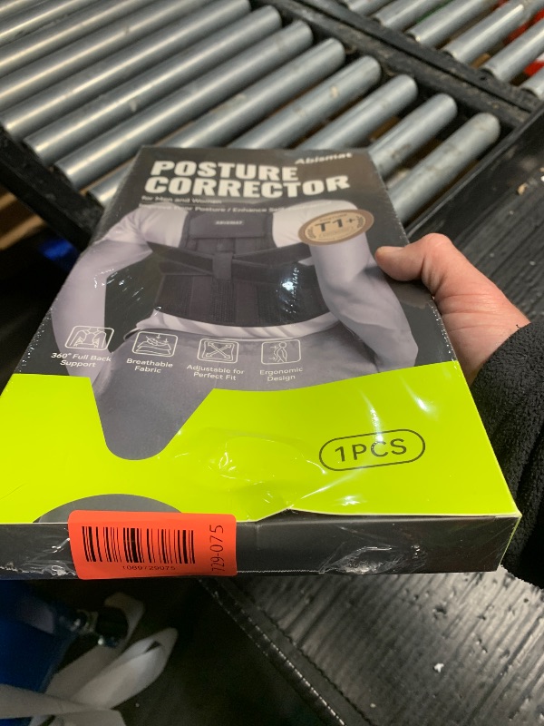 Photo 1 of ***FACTORY SEALED***Abismat Posture Corrector for Women and Men, Back Brace Support for Upper and Lower Back Pain Relief, Adjustable for Back straightener, Spine Alignment, Scoliosis, Hunchback, Spine Corrector