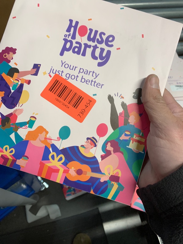 Photo 1 of ***FACTORY SEALED***HOUSE OF PARTY Hocus Pocus Decoration - Halloween Banner & Black Cat Balloon - Perfect Indoor Halloween Party Decoration with Witch & Black Cat Designs