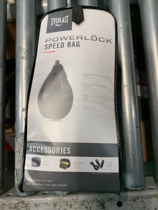 Photo 1 of (used item) Everlast Powerlock Leather Speed Bag