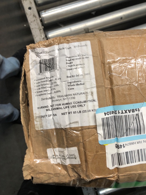 Photo 1 of
*******BEST BY JULY 2027*******TRAILMARK Naturals - Whole Corn 50 lb – Premium Bird Seed & Wildlife Feed for Ducks, Deer, Squirrels, Chickens, and Turkeys – Whole Corn for Wild Birds – Grown in USA