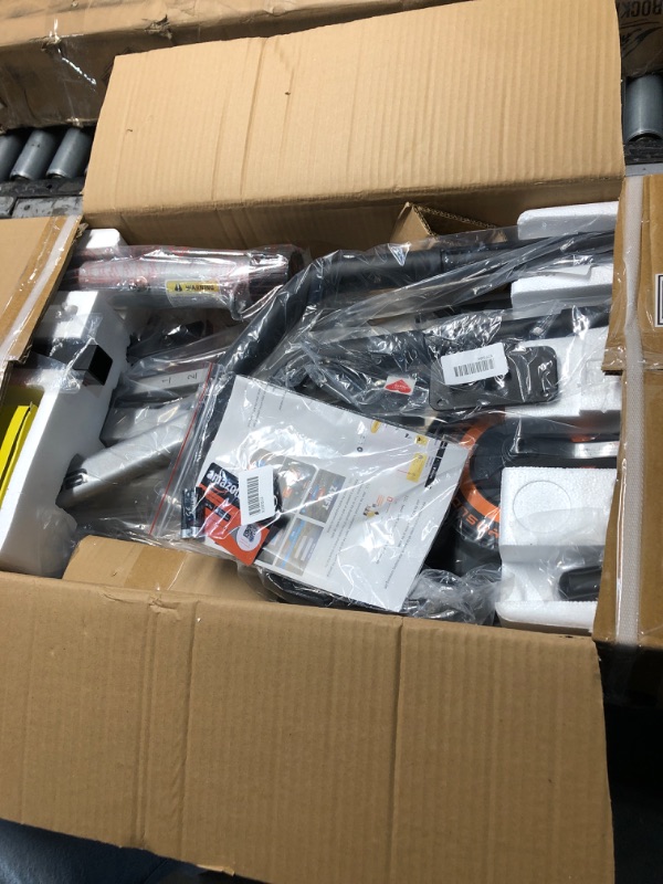 Photo 1 of (sold YOSUDA Exercise Bike, 5 in 1 Folding Exercise Bike for Seniors 330lbs Capacity, Magnetic X-Bike with 16-Level Resistance, Back Support Cushion for Home Gym Workout  ** Missing one leg **