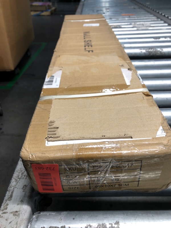 Photo 1 of ****STOCK PHOTO REFRENCE ONLY***Express KitchQuip Premium Stainless Steel Tubular Wall Shelf – 14" D x 48" L | NSF Certified | Equipment & Appliance Wall Shelf for Kitchen, Restaurant, Utility Room