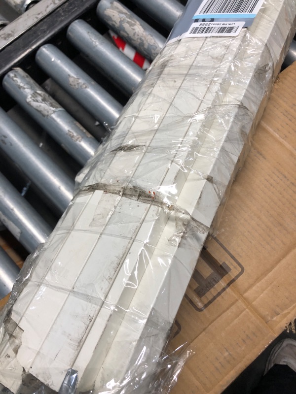 Photo 1 of ***DAMAGED - SEE NOTES/PICTURES******MISSING PARTS***CLIBFENG Full Size Bed Frame with Headboard,Heavy Duty Steel Slats Support-LED Bed Frame with USB Charging Station,Mattress Foundation-Under Bed Storage,No Box Spring Needed,Noise Free,White