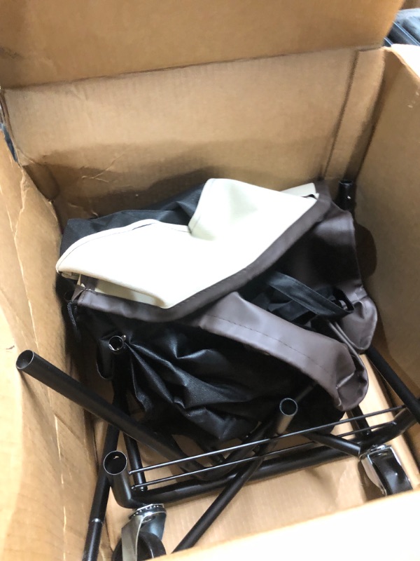 Photo 1 of (used)(damaged)(sold for parts) Mefirt 160L Laundry Hamper with Wheels, 2 Section Large Rolling Laundry Basket Bag with Wheels, Clothes Hamper Cart for Laundry, Bedroom, Bathroom and Dorm